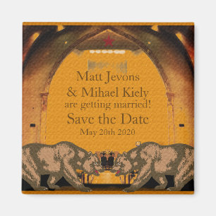 Imã O urso californiano prepara o anúncio alegre do