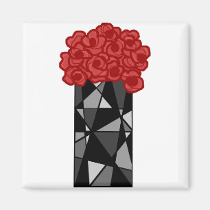 Imã O vaso n floresce o ímã