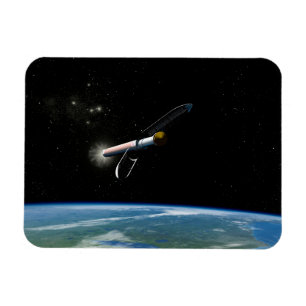 Ímã O Veículo De Lançamento Atlas V541 Em Órbita.