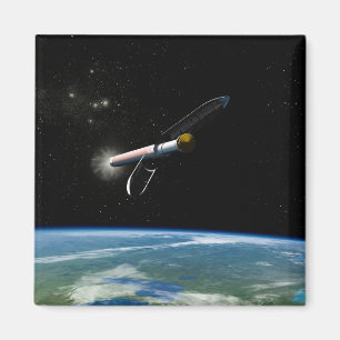 Imã O Veículo De Lançamento Atlas V541 Em Órbita.