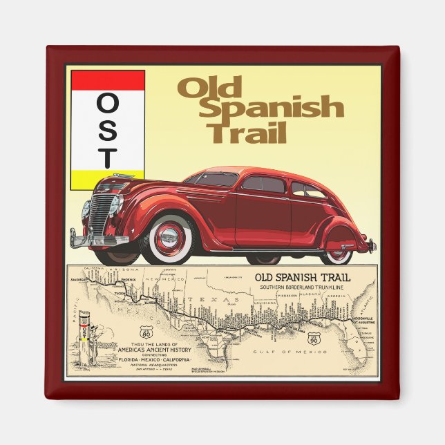 Imã O Velho Caminho Espanhol - Trilha Automática Histó (Frente)