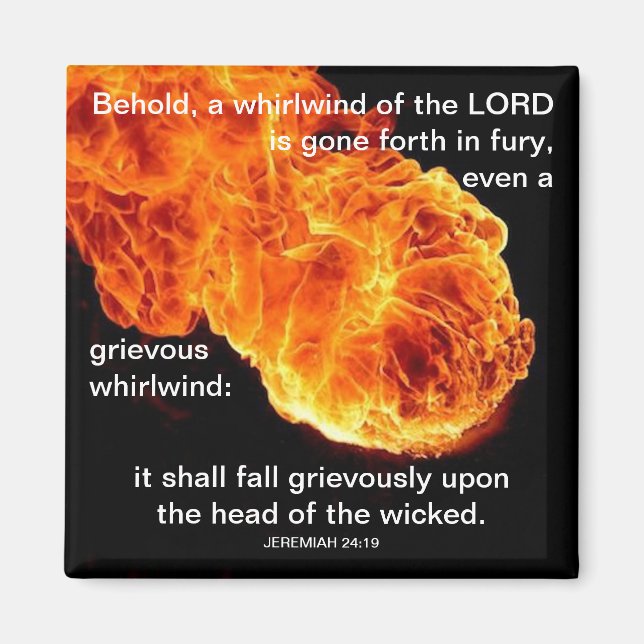 Imã O vento do Senhor - Magnet (Frente)