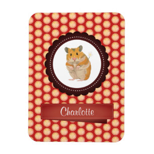 Ímã O vermelho adiciona seu hamster conhecido