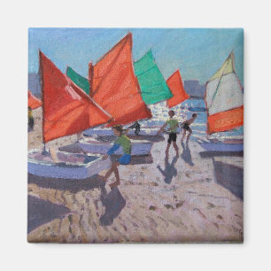 Imã O vermelho navega Royan France