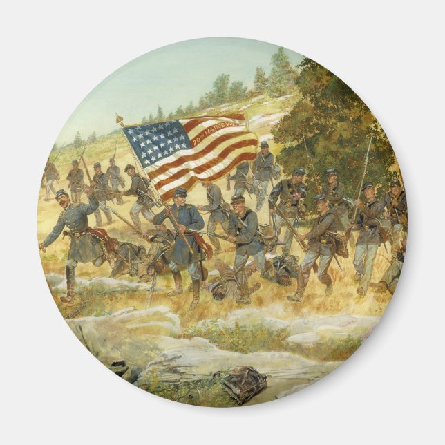 Imã O Vigésimo Maine de H. Charles McBarron (Frente)