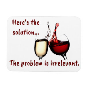 Ímã O vinho é o íman da solução