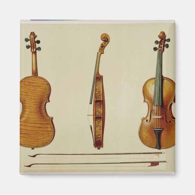 Imã O violino Hellier feito por Antonio Stradivarius ( (Frente)