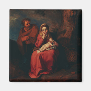 Imã O Vôo para o Egito por Abraham Bloemaert