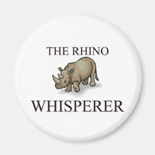 Imã O Whisperer do rinoceronte