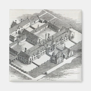 Imã O Workhouse da união a ser erigido em