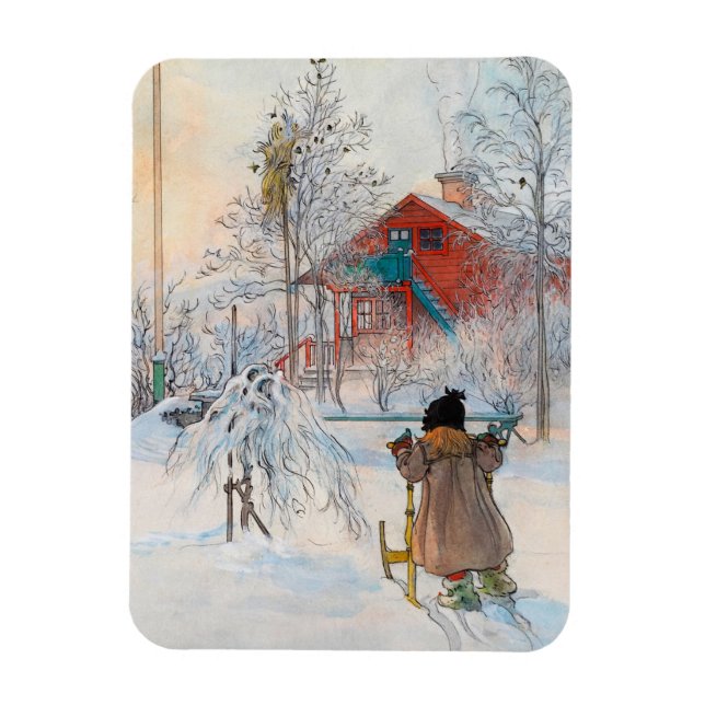 Ímã O Yard e o Washington por Carl Larsson (Vertical)