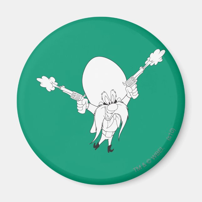 Imã O Yosemite Sam Torna-se Um Azar (Frente)