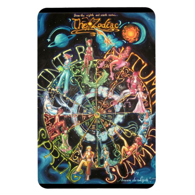 Ímã O Zodiac (Vertical)