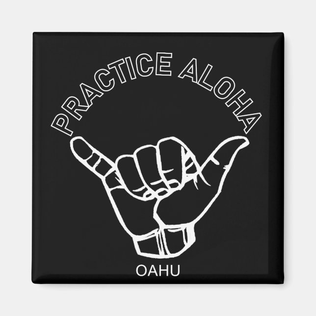 Imã Oahu - Pratique Aloha Shaka (enforque-se) (Frente)