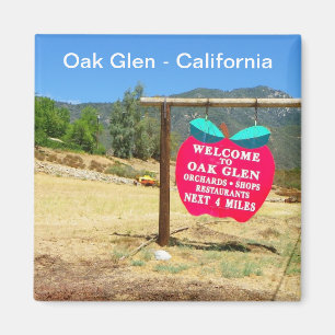 Imã Oak Glen/California Magnet!