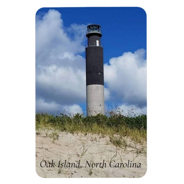 Ímã Oak Island, North Carolina Magnet (Vertical)