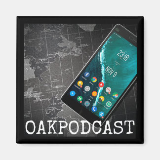 Imã Oakpodcast Magnet
