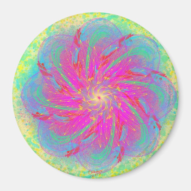 Imã Oásis cósmica por ventoinha (Frente)