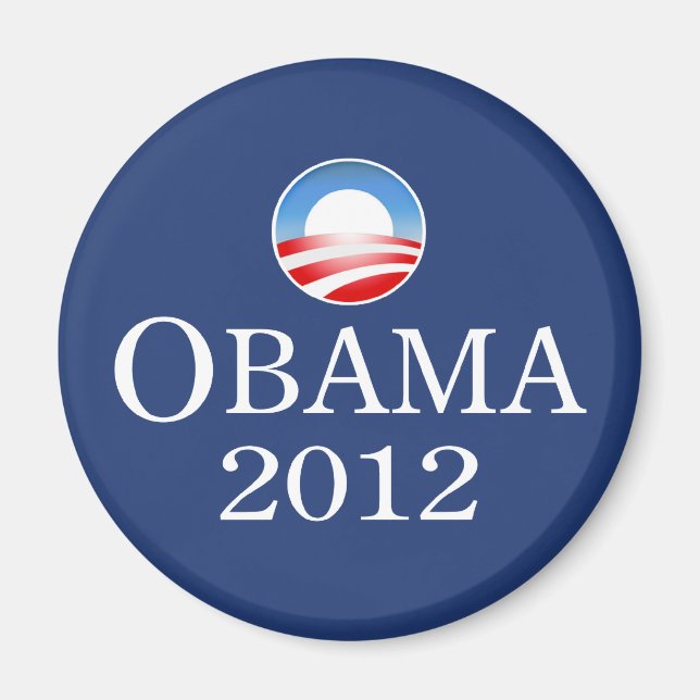 Imã Obama 2012 Magnet (Frente)