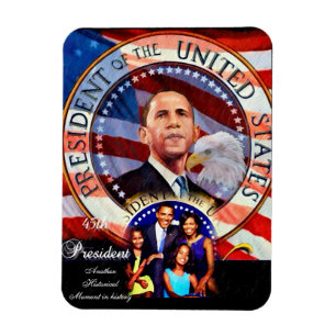 Ímã Obama 44o President_