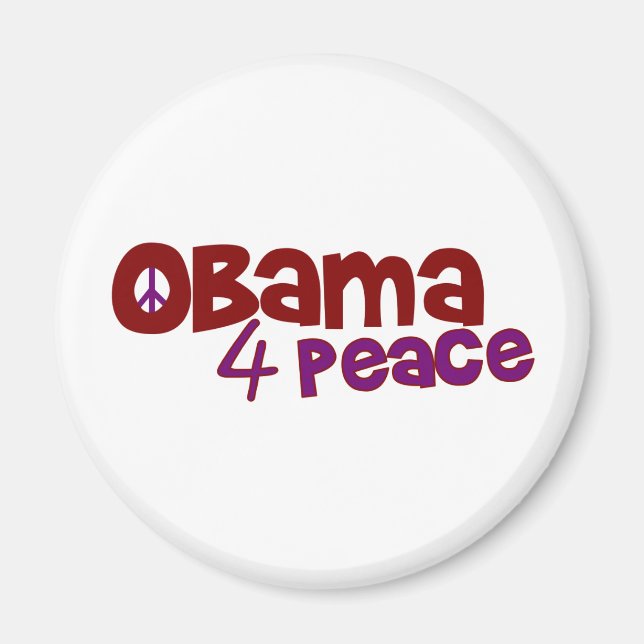 Imã Obama 4 Peace (Frente)