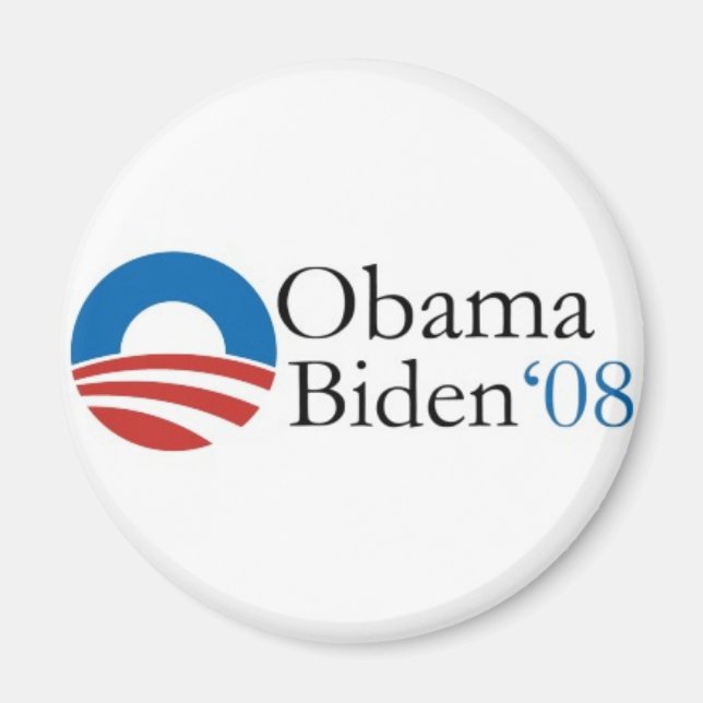 Imã Obama Biden '08 Magnet (Frente)