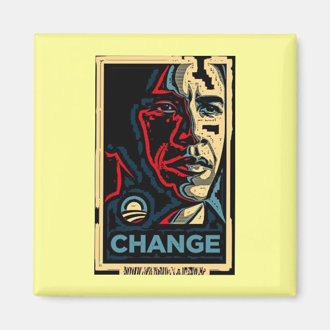 Imã Obama Change (Frente)