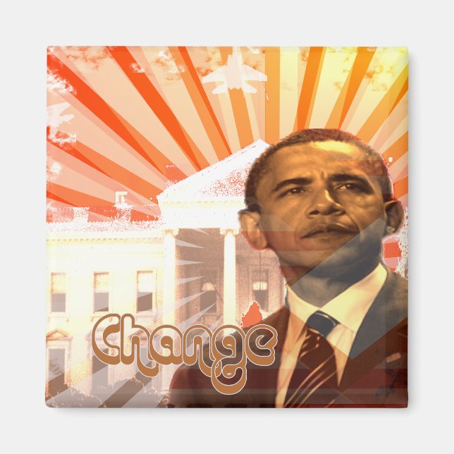 Imã Obama Change (Frente)