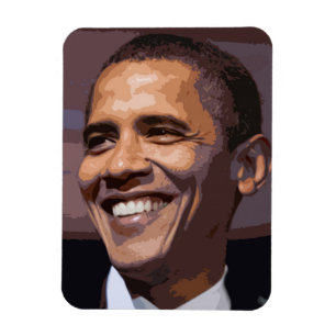 Ímã Obama Face Magnet para 2012