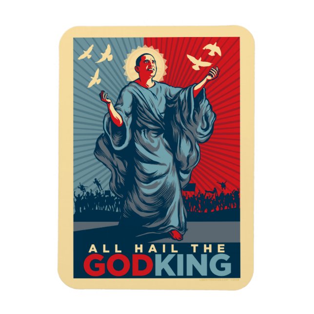 Ímã Obama Godking Premium Magnets (Vertical)