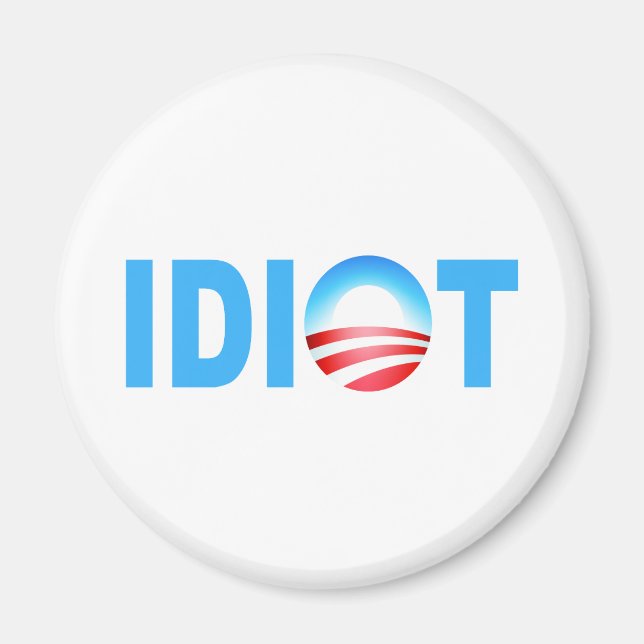 IMÃ OBAMA IDIOT (Frente)