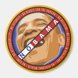 Imã Obama "Nobama" Magnet