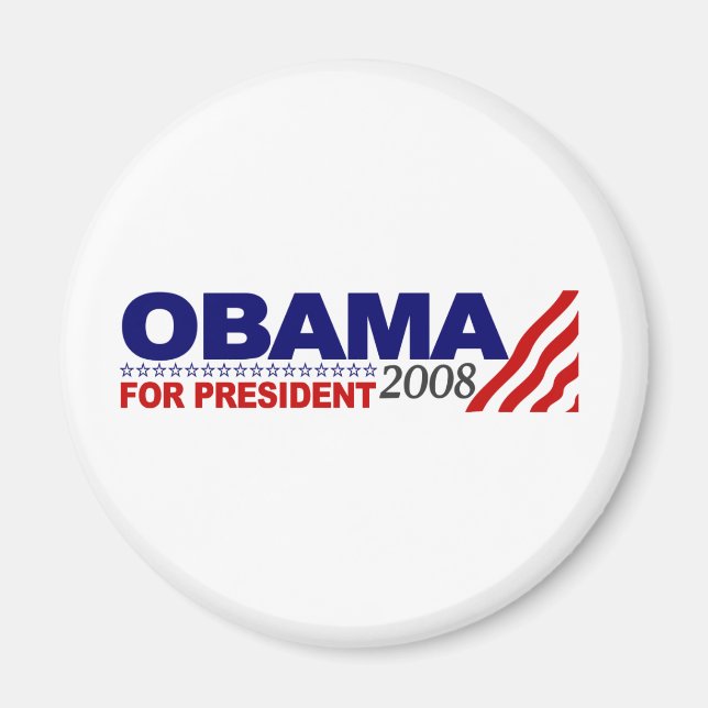 Imã Obama Para Presidente 2008 (Frente)