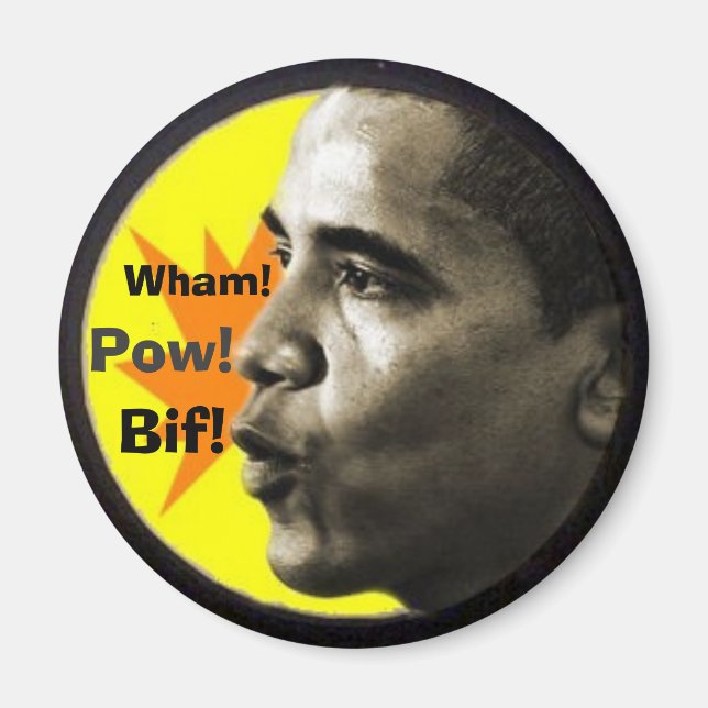 Imã Obama Pop Art Magnet (Frente)
