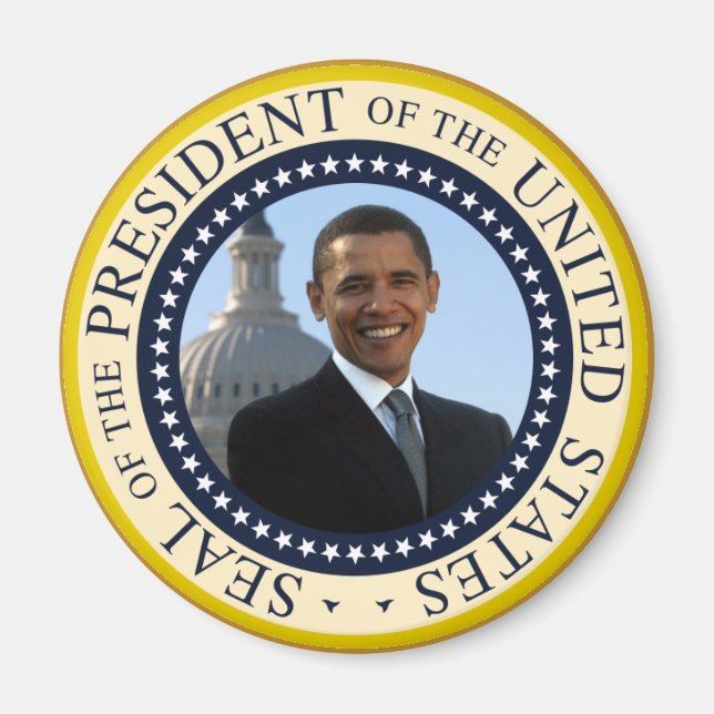 Imã Obama Seal Blue (Frente)