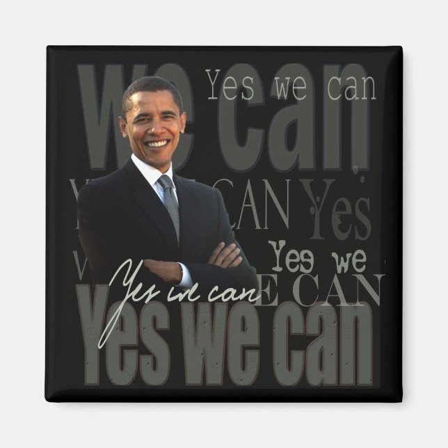 Imã OBAMA - Sim, podemos (Frente)