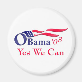 Imã Obama sim podemos Magnet
