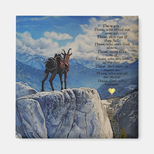 Imã Oberhalsi Pack Goat/Idaho Mountain/Poem/c/Heart M