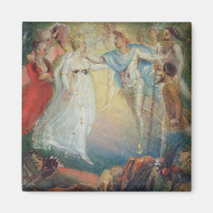 Imã Oberon e Titania 'de um sonho de noite de plenos
