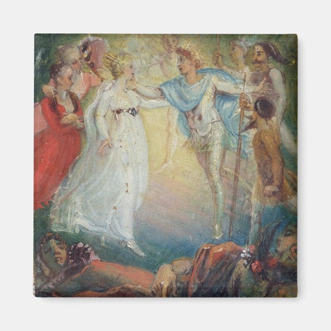 Imã Oberon e Titania do Sonho de Uma Noite de Verão (Frente)