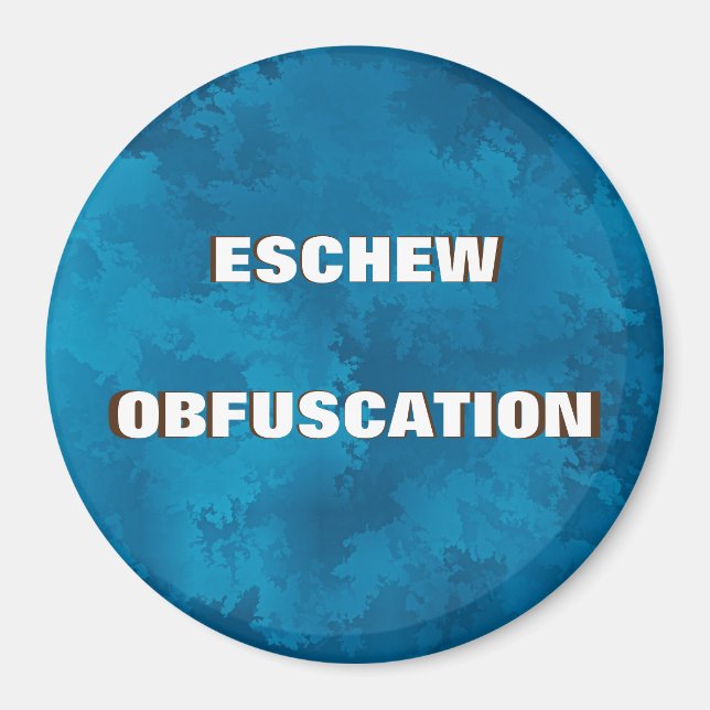 IMÃ OBFISCAÇÃO DE ESCHEW (Frente)