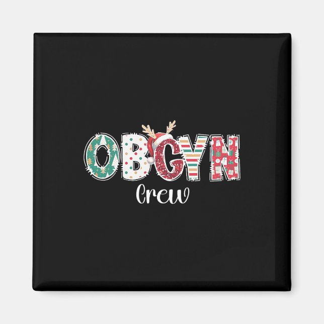 Imã Obgyn Crew Obstetrícia Ob Gyn Group Team (Frente)