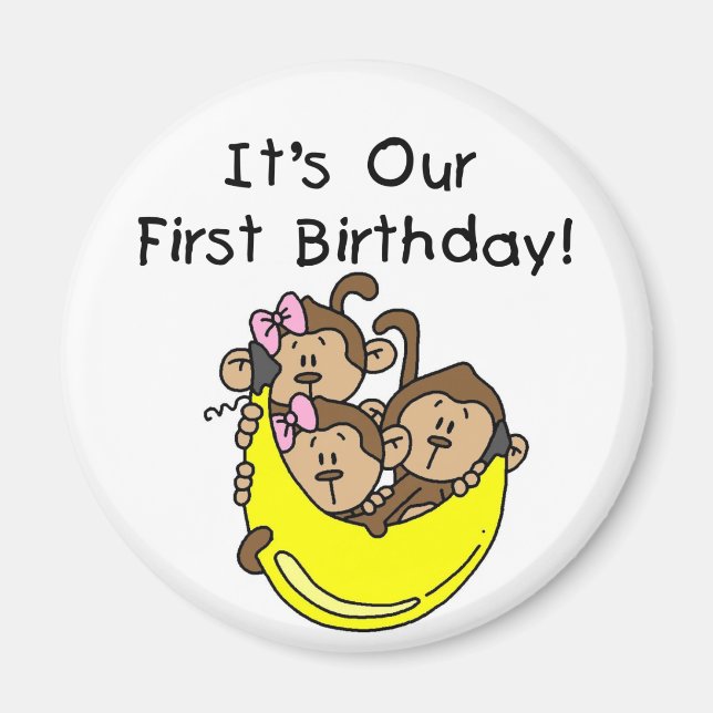 Imã Objectivas triplas ?as - Dois camisetas e (Frente)