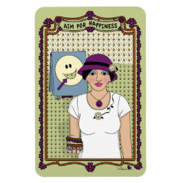 Ímã Objetivo para o Magnet do Refrigerador Feliz_A_4x6