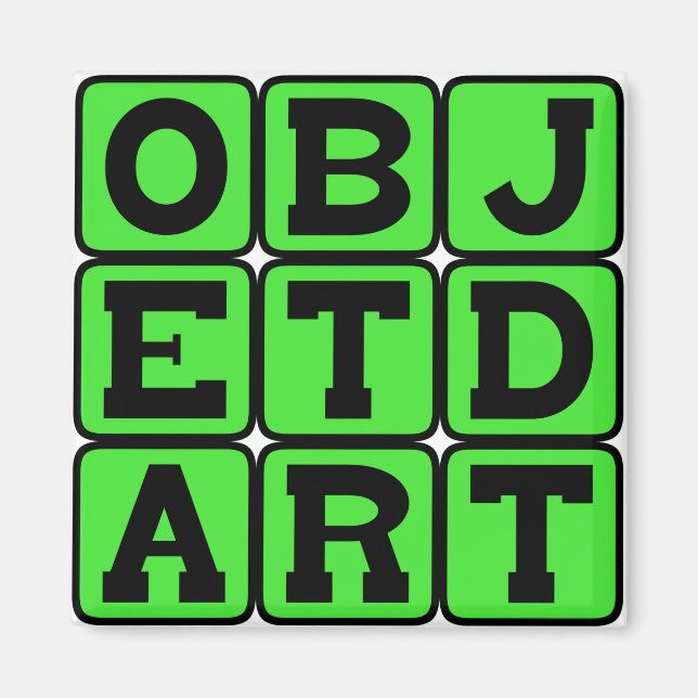 Imã Objeto de Arte (Frente)