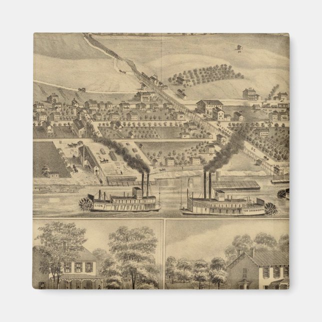 Imã Obras de carvão de Davosburgh (Frente)