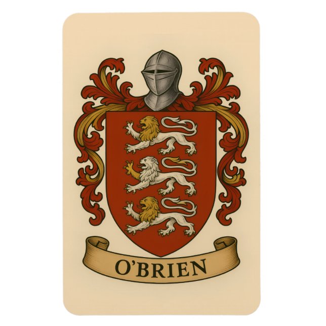 Ímã O'Brien Family Crest Magnet (Vertical)