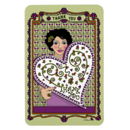 Ímã Obrigado_A_4x6 Refrigerador