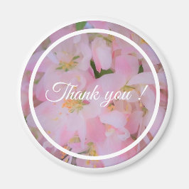 Imã Obrigado, citando uma foto floral de cereja floral