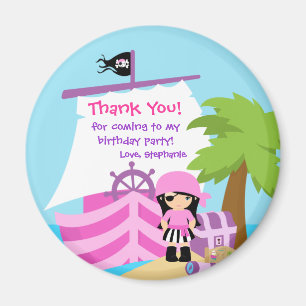 Imã Obrigado da festa de aniversário da menina do
